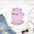 Not A Hugger Funny Pufferfish Graphic Tee – Cute Introvert Humor Shirt