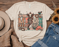 Western Mama Shirt | Cowgirl Mama Tee | Retro Mama Graphic Tee | Boho Western Mom Shirt | Trendy Mama Outfit | Gift for Mom