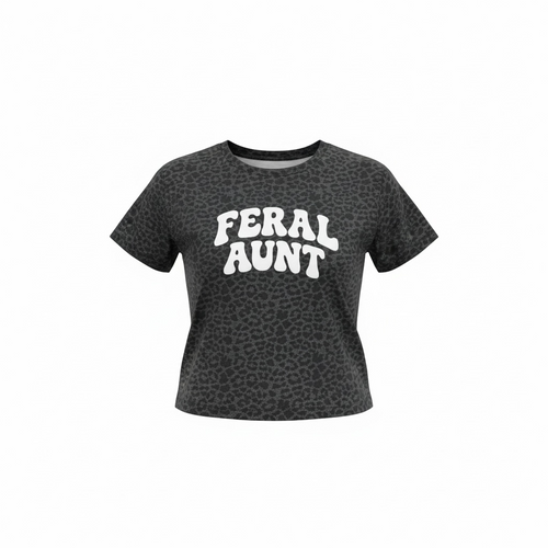 Feral Aunt with Glitter letters ✨