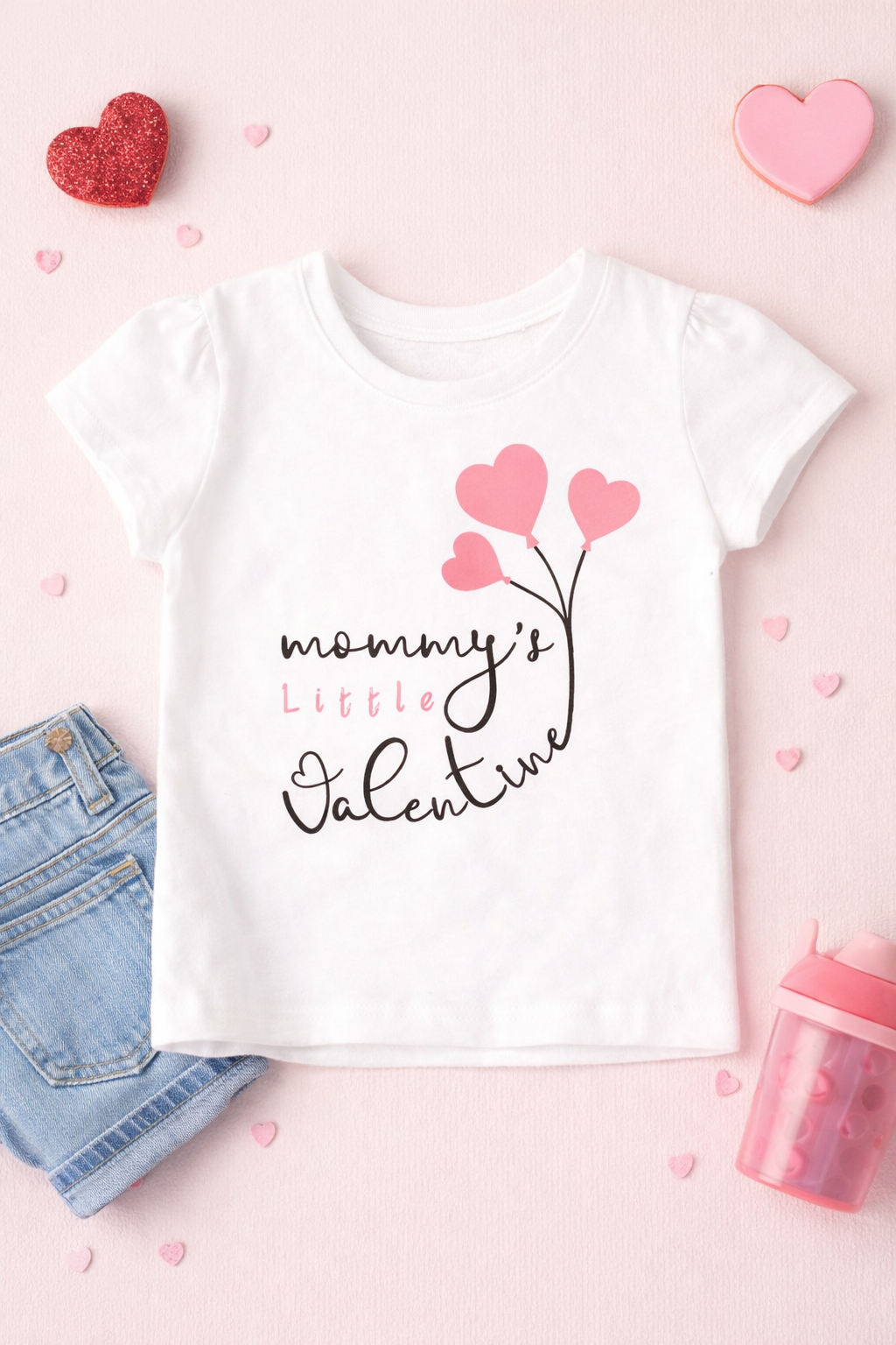 💕 Mommy’s Little Valentine – Toddler & Kids T-Shirt