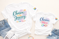 Chosen for This Journey – Autism Mama & Mini Matching Shirt Set 🌈