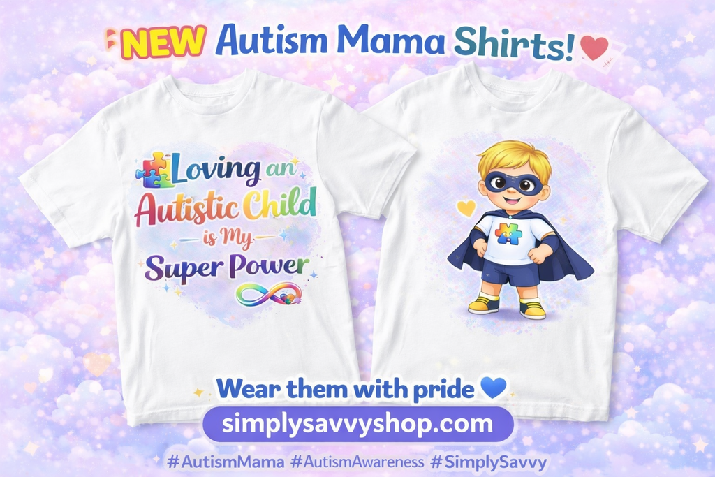 Super Mama & Mini Heroes Bundle – Celebrating Autism, Love & Strength