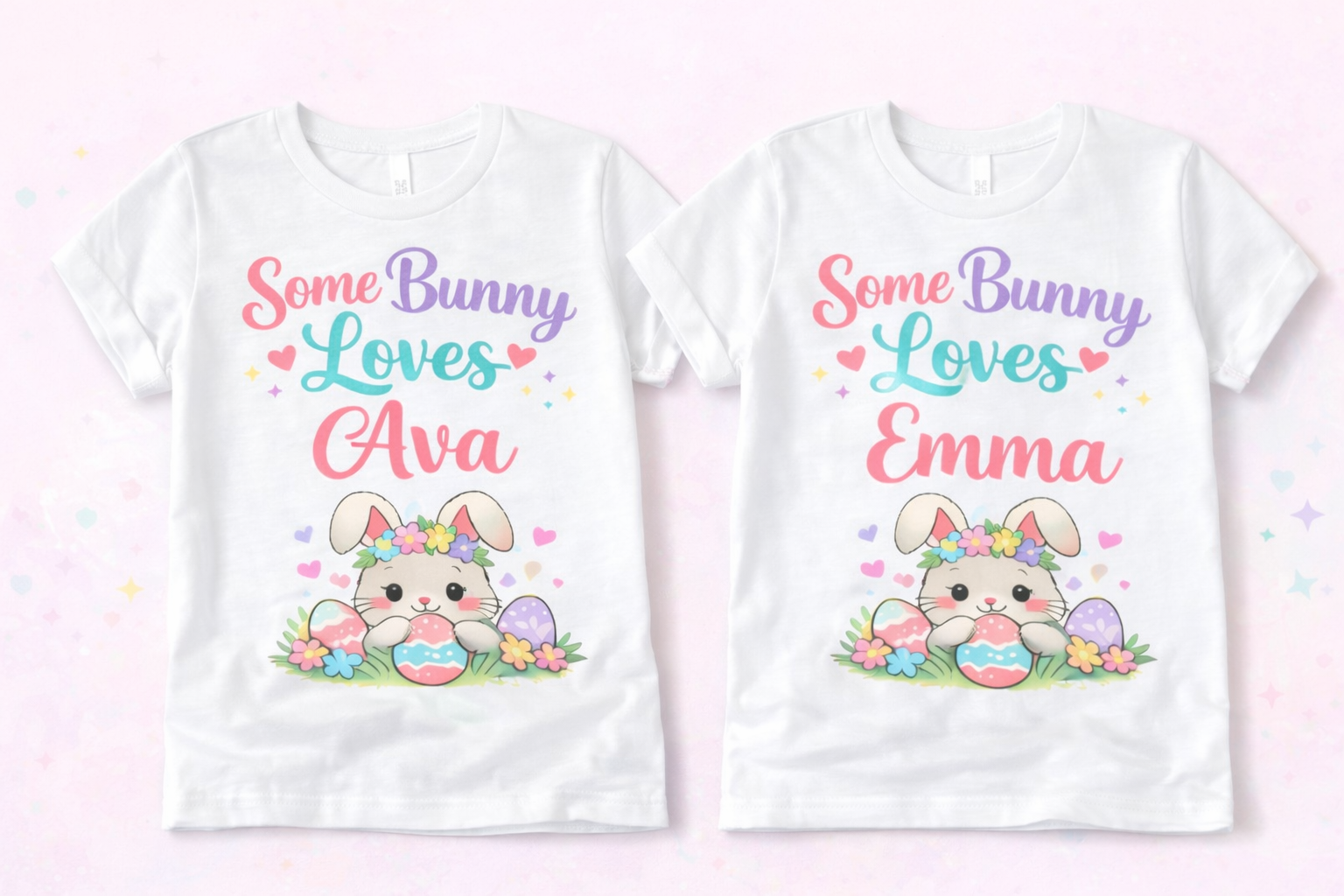 Mama & Mini Easter Shirt – Some Bunny Loves Me Set