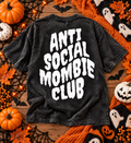 Anti Social Mombie Club Halloween Tee