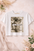 Girls Will Be Girls – Vintage Goddess Graphic Crop Tee ✨