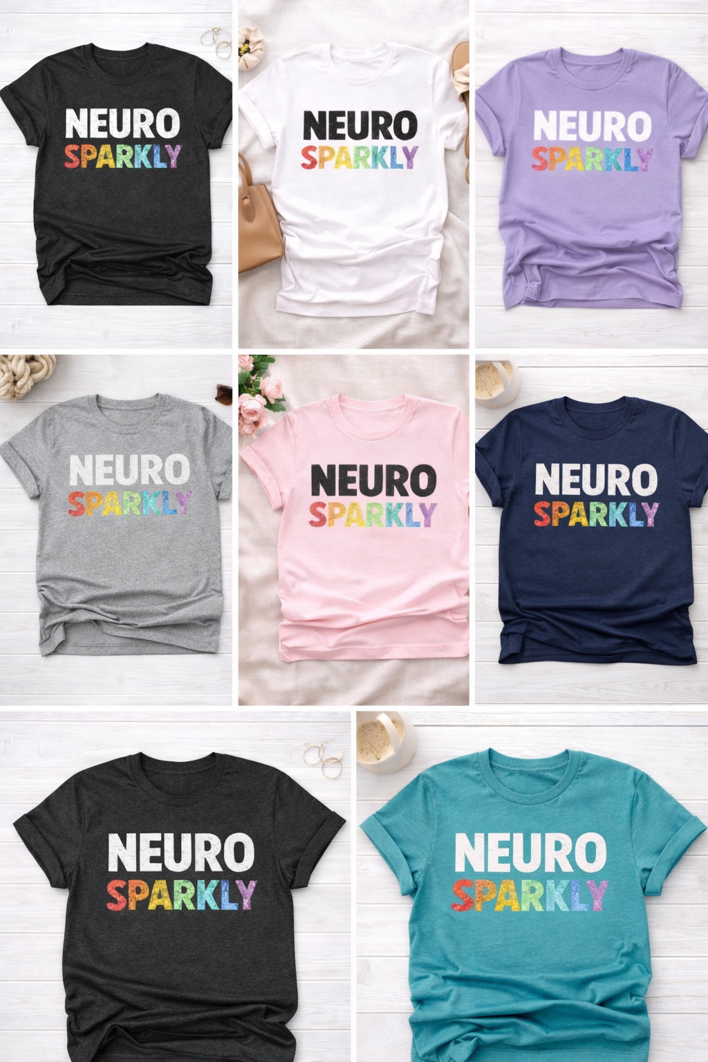 Neuro Sparkly Shirt – Autism Awareness Tee | Neurodivergent Shirt